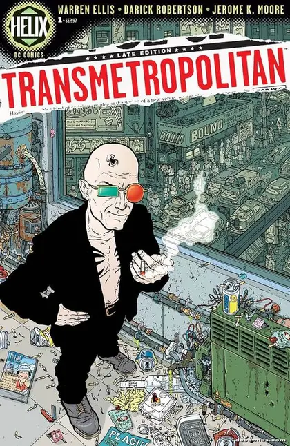 Cover of Transmetropolitan