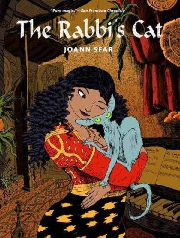 Cover of The Rabbi's Cat (Le Chat du rabbin)