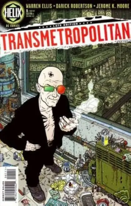 Cover of Transmetropolitan