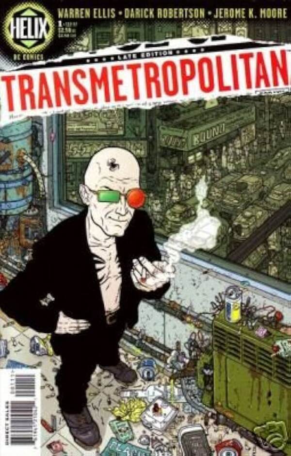 Cover of Transmetropolitan