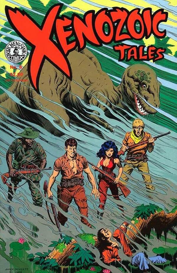 Cover of Xenozoic Tales (Cadillacs and Dinosaurs)